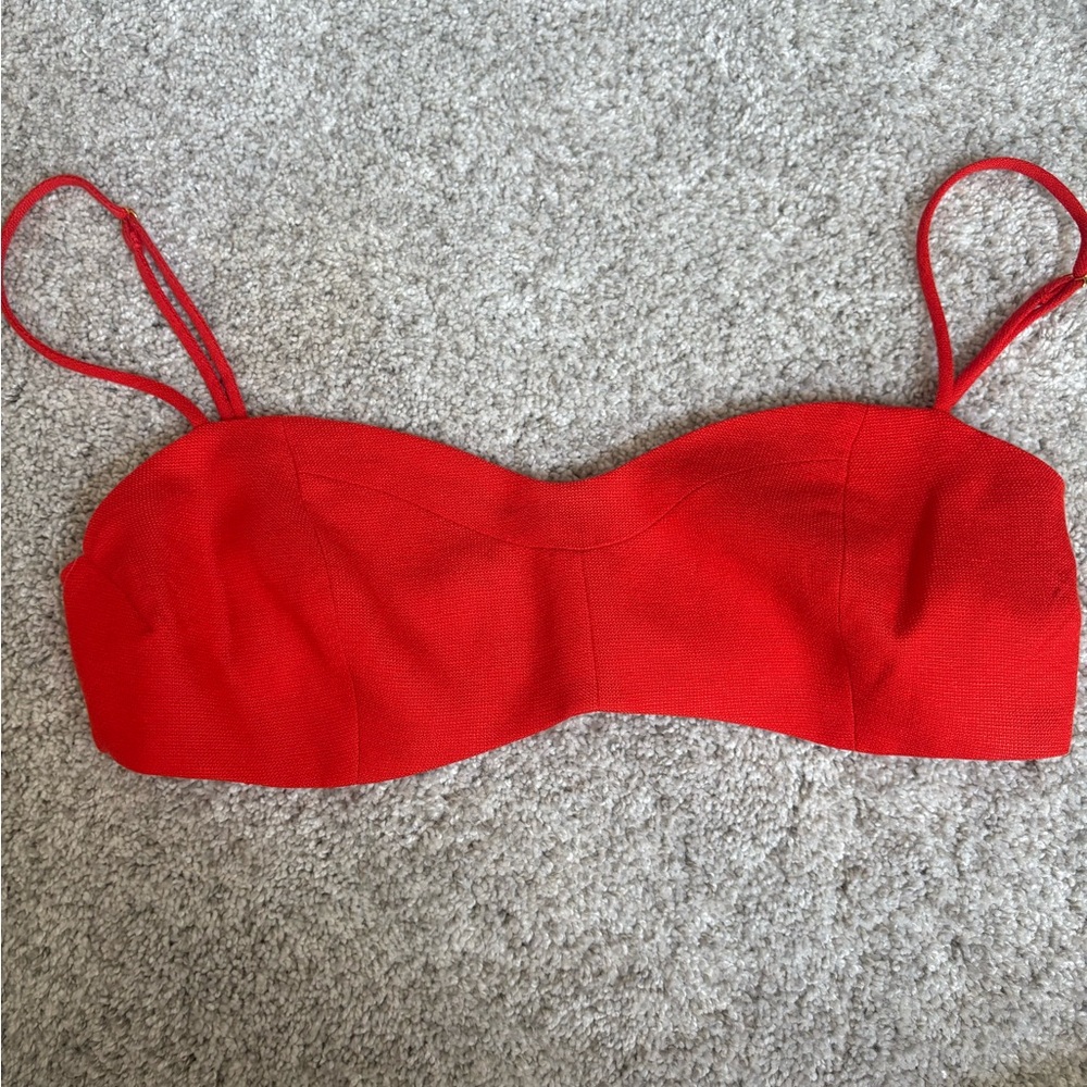 TOVE Vibrant Red Bandeau